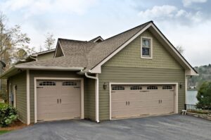 Garage Doors on a House