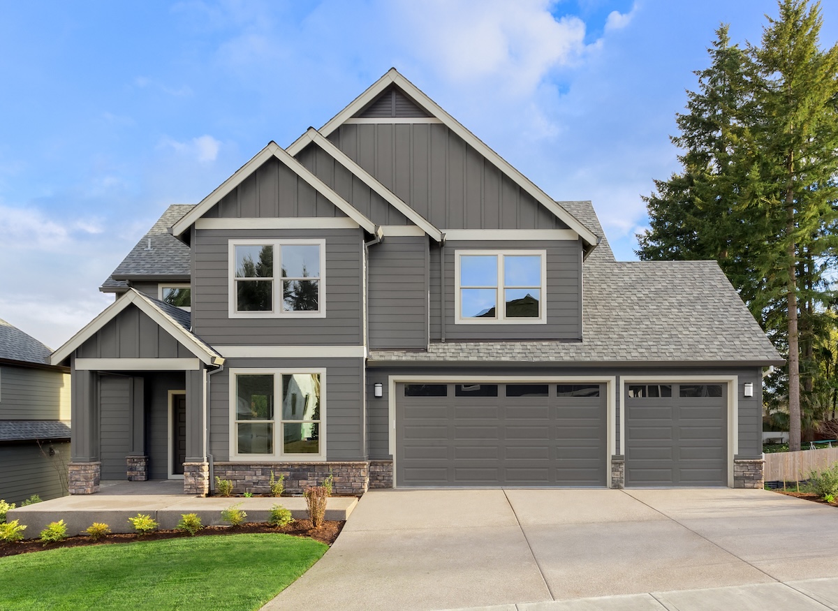 composite siding home